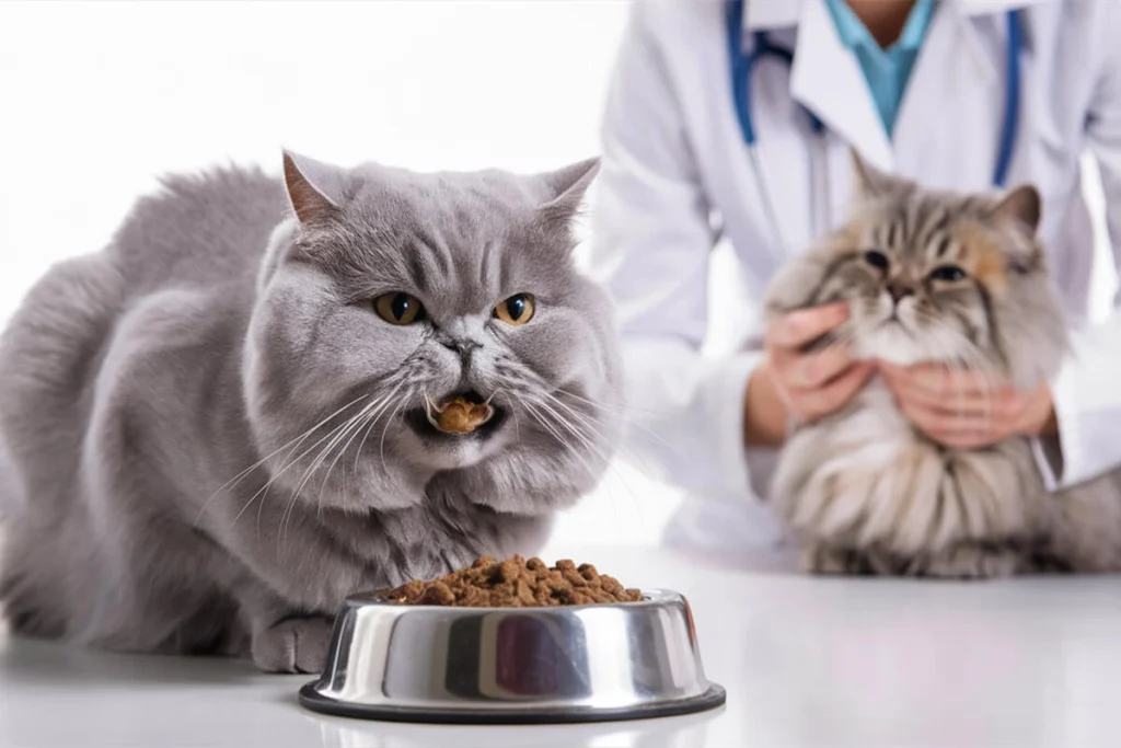 A Nice and Cute Pets being examined by a vet.